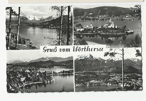 AK Gruß vom Wörthersee.