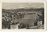 AK Pörtschach am Wörthersee mit Karawanken.
