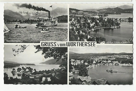 AK Gruss vom Wörthersee.
