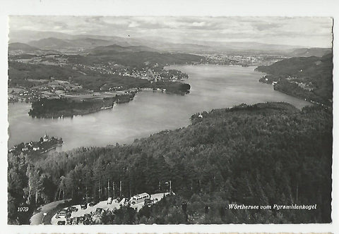 AK Wörthersee vom Pyramidenkogel.