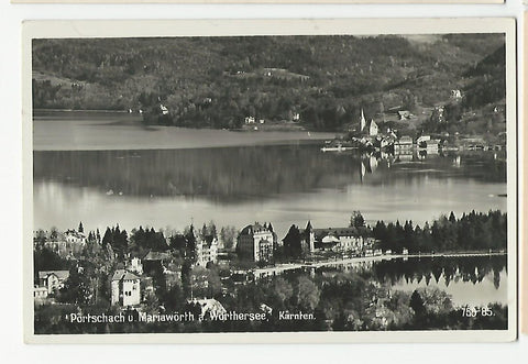 AK Pörtschach und Maria Wörth am Wörthersee. (1935-36)