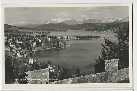 AK Pörtschach am Wörthersee vom Gloriette. (1938)