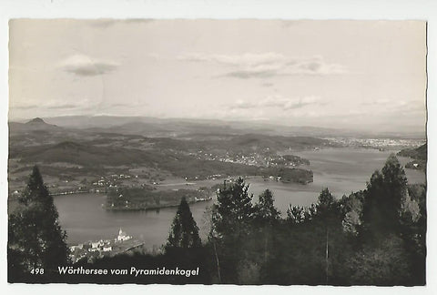 AK Wörthersee vom Pyramidenkogel.