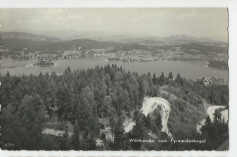 AK Wörthersee vom Pyramidenkogel.