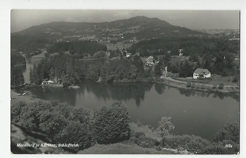 AK Moosburg i. Kärnten. Schloßteich.