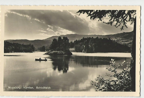 AK Moosburg i. Kärnten. Schloßteich.