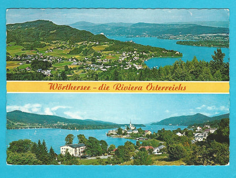 AK Wörthersee - die Riviera Österreichs.