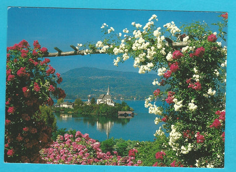 AK Blick auf Maria Wörth.