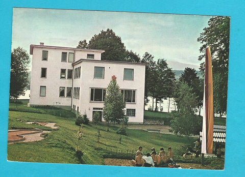 AK Velden am Wörthersee. Österreichischer Gewerkschaftsbund Karl-Mantler-Jugenderholungsheim auf Cap Wörth.