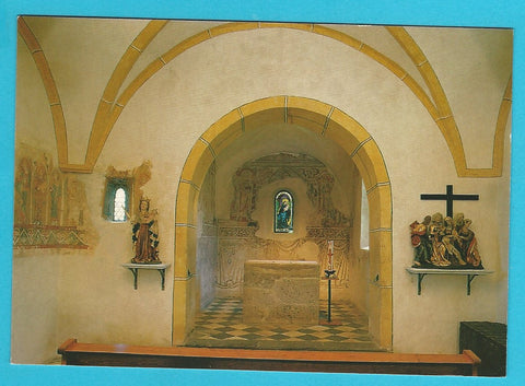 AK Maria Wörth. Winter- und Rosenkranzkirche mit Schnitzplastik.
