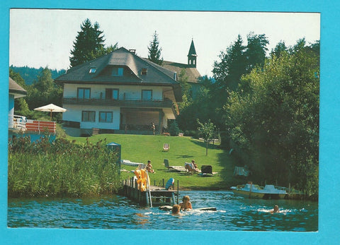 AK Dellach 57. Pension Beatrice. Karl und Marita Lex. Maria Wörth.