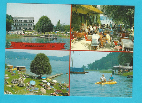 AK Dellach 2. Strandpension Ernst Lex. Maria Wörth.