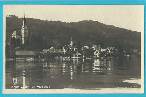 AK Maria Wörth am Wörthersee. (1925)