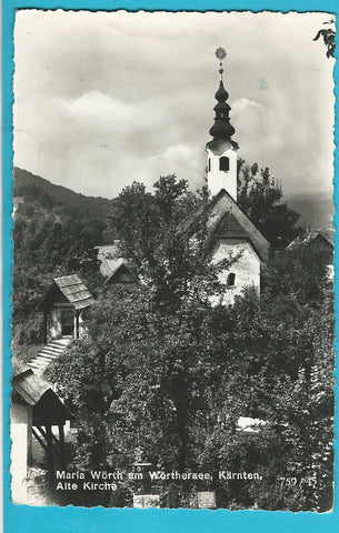 AK Maria Wörth. Alte Kirche. (1954-55)
