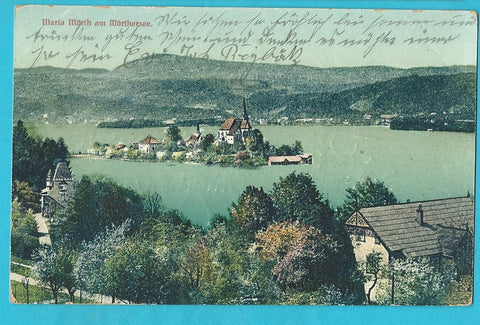 AK Maria Wörth. (1922/23)