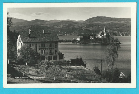 AK Maria Wörth. Hotel Seegretl.