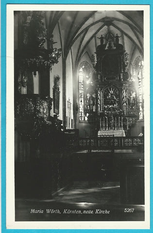 AK Maria Wörth. Neue Kirche.