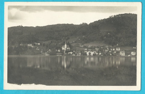 AK Maria Wörth vom See.