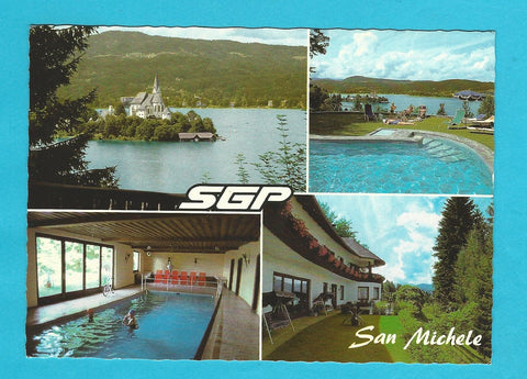 AK Maria Wörth 51. Simmering-Graz-Pauker. Ferien- und Schulungsheim San Michele.