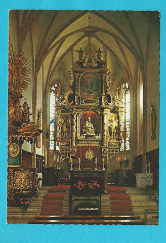 AK Maria Wörth. Hochaltar der Wallfahrtskirche.