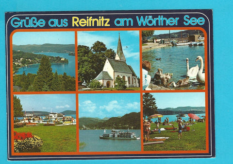 AK Grüße aus Reifnitz am Wörthersee.