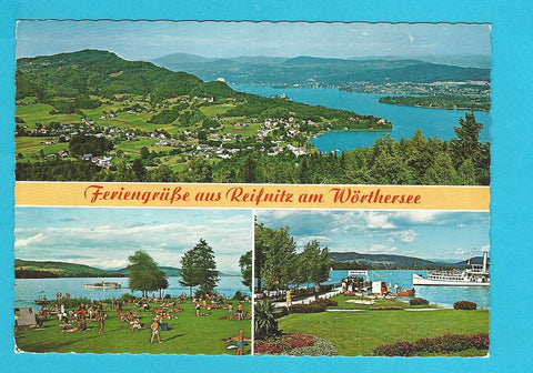AK Feriengrüße aus Reifnitz am Wörthersee.
