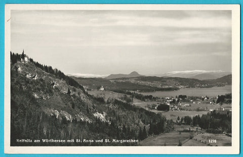 AK Reifnitz am Wörthersee mit St. Anna und St. Margarethen.