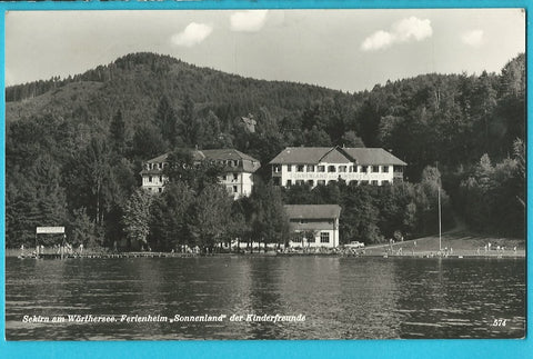 AK Sekirn am Wörthersee. Ferienheim Sonnenland der Kinderfreunde.