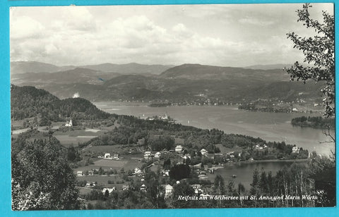 AK Reifnitz am Wörthersee mit St. Anna und Maria Wörth.
