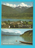 AK Drau-Stausee Feistritz und Karawanken. Rosental.