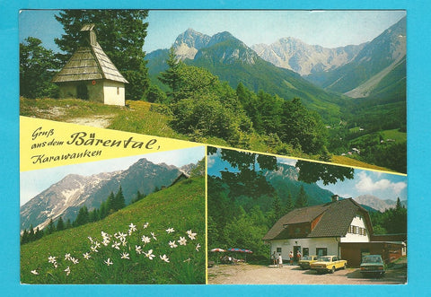 AK Gruß aus dem Bärental. Alpengasthof Stouhütte.