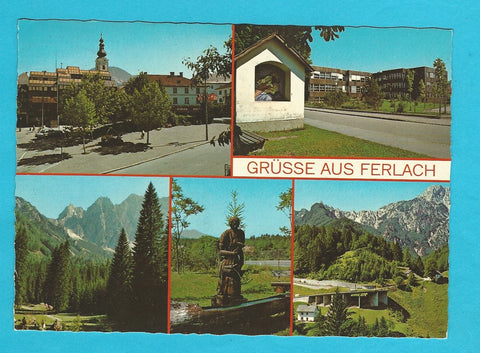AK Grüsse aus Ferlach.