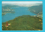 AK Pyramidenkogel mit Blick auf den Wörthersee.