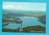 AK Pyramidenkogel mit Aussichtsturm. Blick auf den Wörthersee.