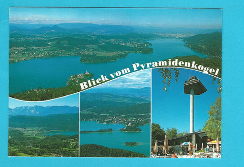 AK Blick vom Pyramidenkogel.