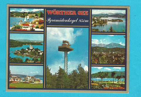 AK Pyramidenkogel. Wörther See.