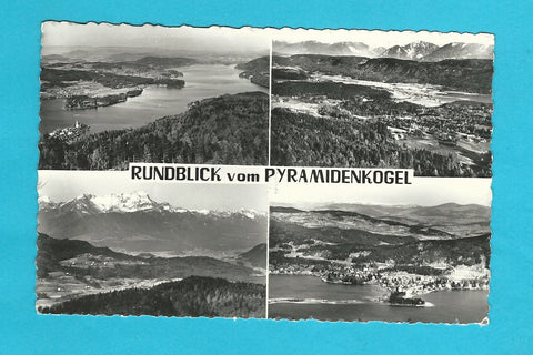 AK Rundblick vom Pyramidenkogel.