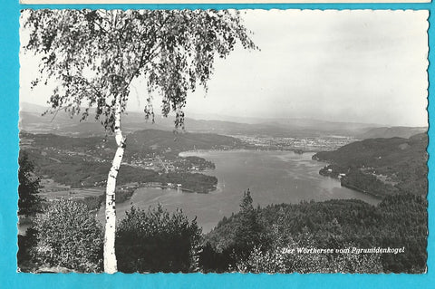 AK Der Wörthersee vom Pyramidenkogel.