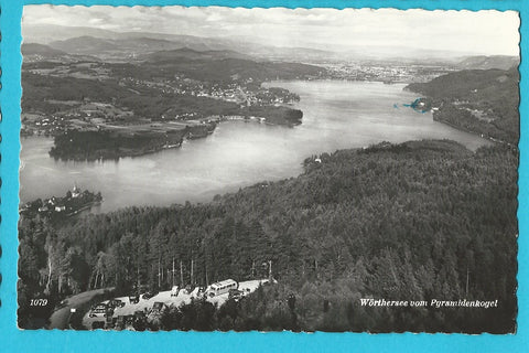 AK Wörthersee vom Pyramidenkogel.