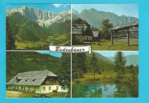 AK Gasthof Bodenbauer. Valentin Waldhauser. Bodental b. d. Märchenwiese.