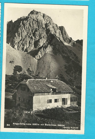 AK Klagenfurterhütte mit Bielschitza.