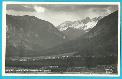 AK Ferlach mit Koschutta.