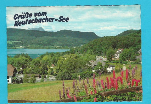 AK Grüße vom Keutschacher-See.