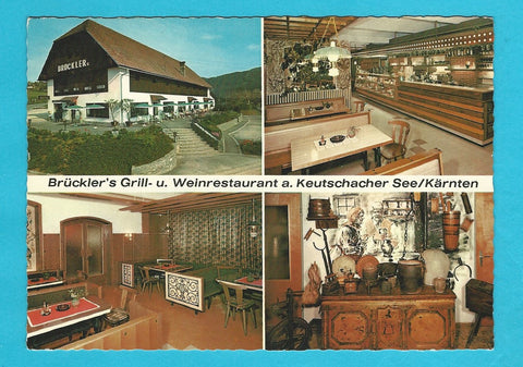 AK Brückler's Grill- u. Weinrestaurant a. Keutschacher See.