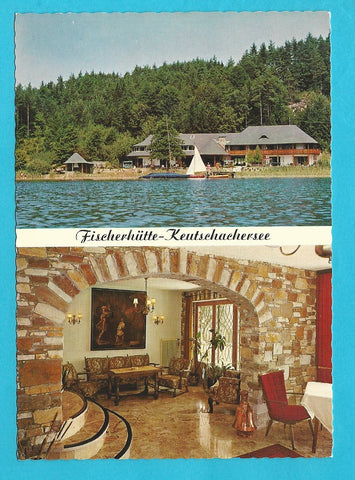 AK Reifnitz am Wörther See. Appartementhaus Fischerhütte am Keutschacher See. Inh.: Sztriberny.