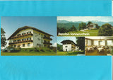 Doppel-AK Keutschach. Pension Sonnenschein. Inhaber Josef und Ida Dreschl. Höhe Nr. 32.
