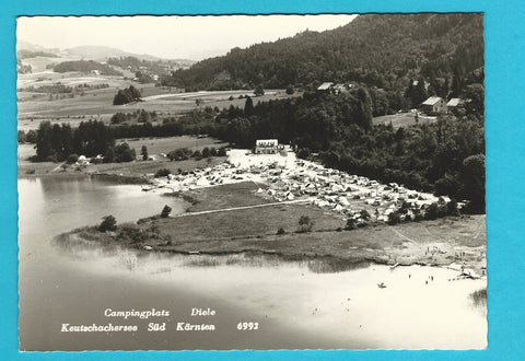 AK Campingplatz Diele, Keutschachersee.