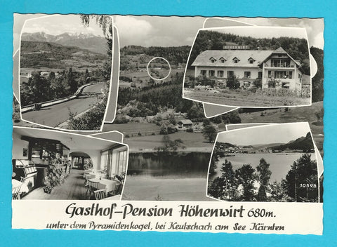 AK Keutschach am See. Gasthof Pension Höhenwirt.