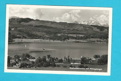 AK Keutschachersee mit Mittagskogel.