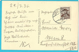AK Keutschachersee mit Blick auf Keutschach und Wörthersee. (1936)